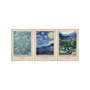 Wallity Huhu269 Conjunto de 3 Cuadros Decorativos 30 x 40 cm